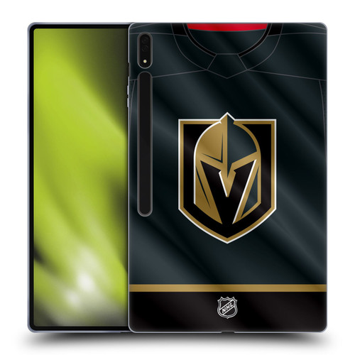 NHL Vegas Golden Knights Jersey Soft Gel Case for Samsung Galaxy Tab S8 Ultra