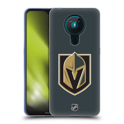 NHL Vegas Golden Knights Plain Soft Gel Case for Nokia 5.3