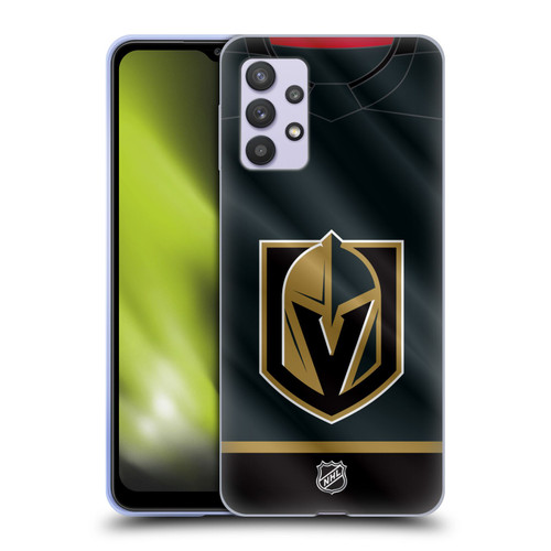 NHL Vegas Golden Knights Jersey Soft Gel Case for Samsung Galaxy A32 5G / M32 5G (2021)