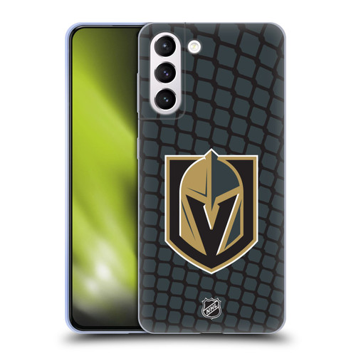 NHL Vegas Golden Knights Net Pattern Soft Gel Case for Samsung Galaxy S21+ 5G