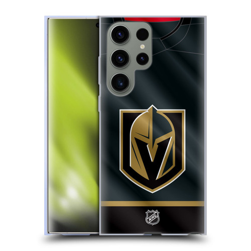NHL Vegas Golden Knights Jersey Soft Gel Case for Samsung Galaxy S23 Ultra 5G