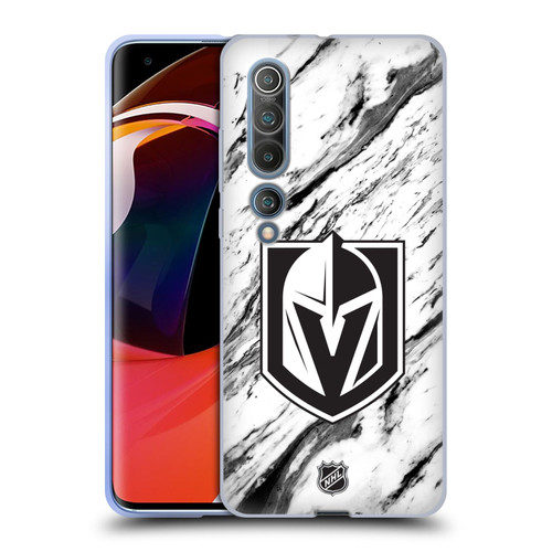 NHL Vegas Golden Knights Marble Soft Gel Case for Xiaomi Mi 10 5G / Mi 10 Pro 5G