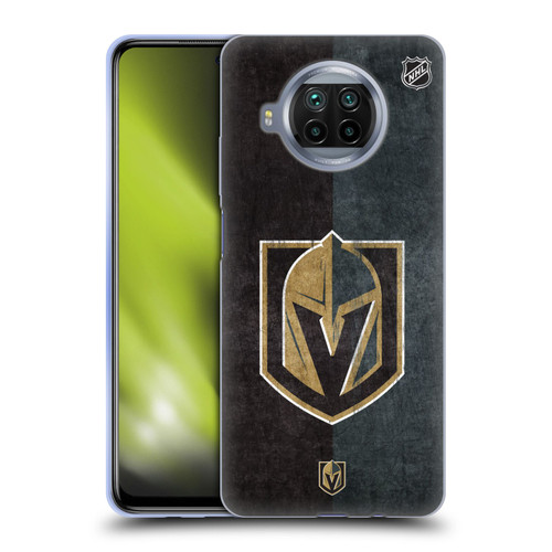 NHL Vegas Golden Knights Half Distressed Soft Gel Case for Xiaomi Mi 10T Lite 5G
