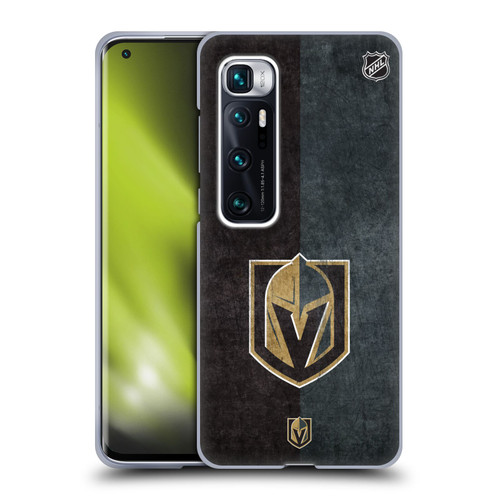 NHL Vegas Golden Knights Half Distressed Soft Gel Case for Xiaomi Mi 10 Ultra 5G