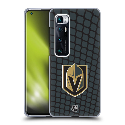 NHL Vegas Golden Knights Net Pattern Soft Gel Case for Xiaomi Mi 10 Ultra 5G