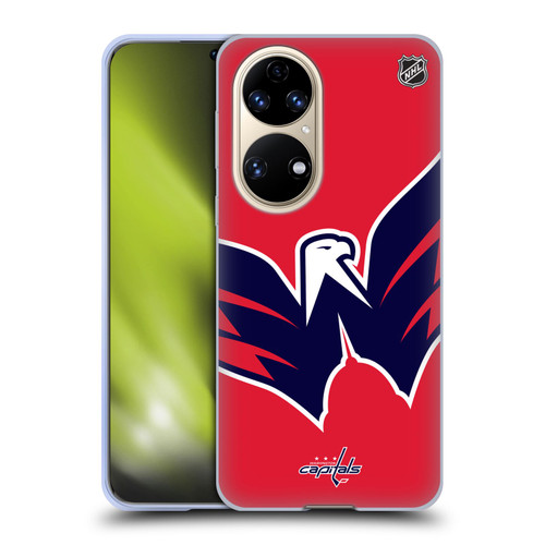 NHL Washington Capitals Oversized Soft Gel Case for Huawei P50