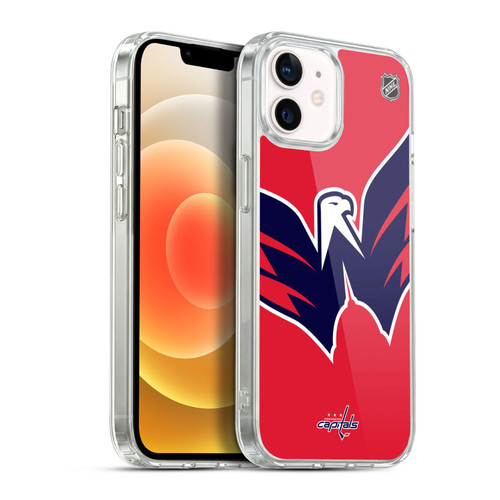 NHL Washington Capitals Oversized Soft Gel Case for Apple iPhone 12 / iPhone 12 Pro & MagSafe