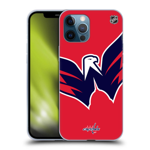 NHL Washington Capitals Oversized Soft Gel Case for Apple iPhone 12 Pro Max