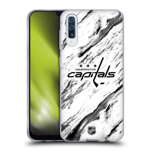 NHL Washington Capitals Marble Soft Gel Case for Samsung Galaxy A50/A30s (2019)