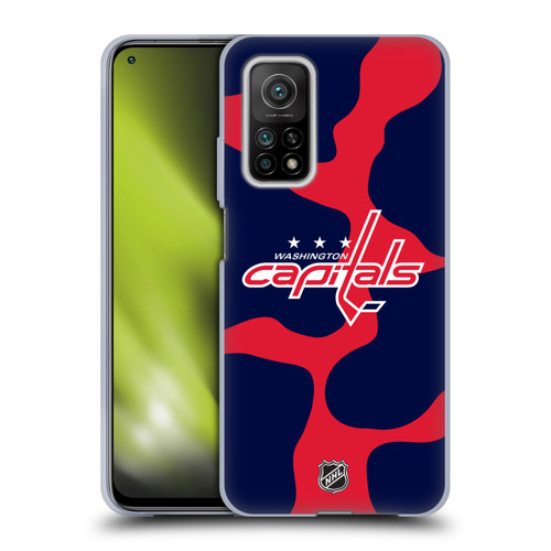 NHL Washington Capitals Cow Pattern Soft Gel Case for Xiaomi Mi 10T 5G