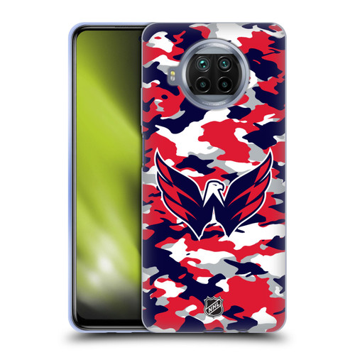 NHL Washington Capitals Camouflage Soft Gel Case for Xiaomi Mi 10T Lite 5G