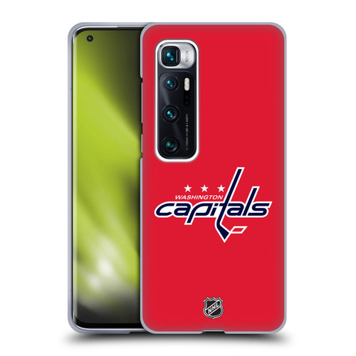 NHL Washington Capitals Plain Soft Gel Case for Xiaomi Mi 10 Ultra 5G