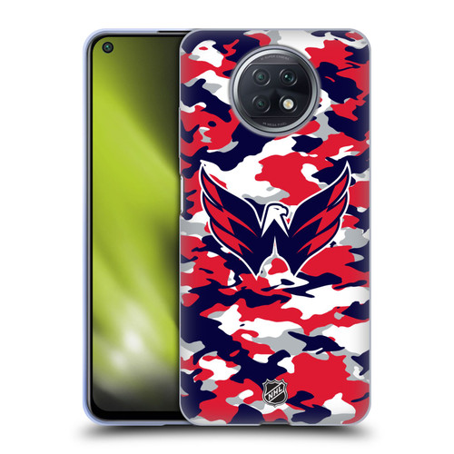NHL Washington Capitals Camouflage Soft Gel Case for Xiaomi Redmi Note 9T 5G