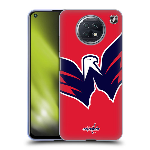 NHL Washington Capitals Oversized Soft Gel Case for Xiaomi Redmi Note 9T 5G