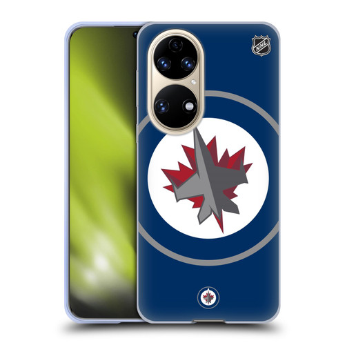NHL Winnipeg Jets Oversized Soft Gel Case for Huawei P50