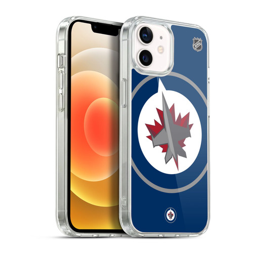 NHL Winnipeg Jets Oversized Soft Gel Case for Apple iPhone 12 / iPhone 12 Pro & MagSafe