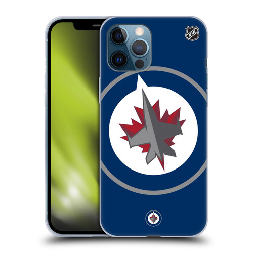 NHL Winnipeg Jets Oversized Soft Gel Case for Apple iPhone 12 Pro Max