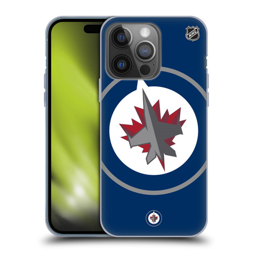 NHL Winnipeg Jets Oversized Soft Gel Case for Apple iPhone 14 Pro