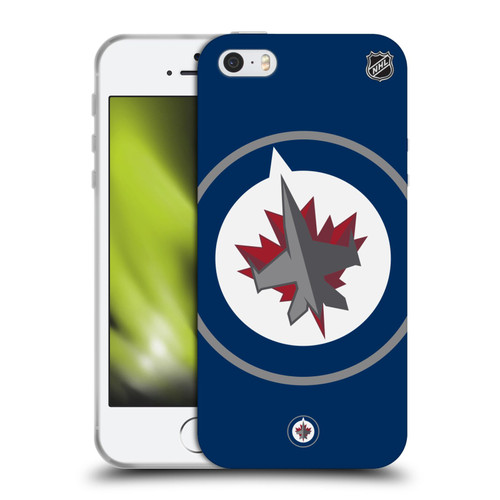 NHL Winnipeg Jets Oversized Soft Gel Case for Apple iPhone 5 / 5s / iPhone SE 2016