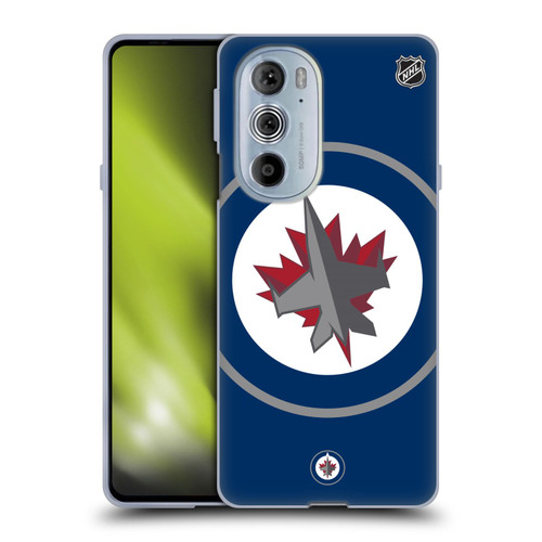 NHL Winnipeg Jets Oversized Soft Gel Case for Motorola Edge X30