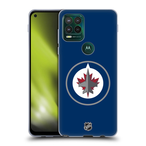 NHL Winnipeg Jets Plain Soft Gel Case for Motorola Moto G Stylus 5G 2021
