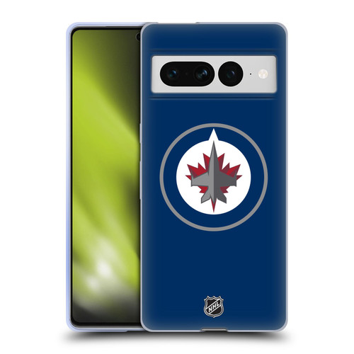 NHL Winnipeg Jets Plain Soft Gel Case for Google Pixel 7 Pro