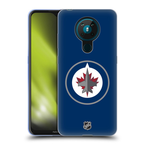 NHL Winnipeg Jets Plain Soft Gel Case for Nokia 5.3