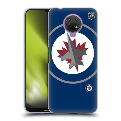 NHL Winnipeg Jets Oversized Soft Gel Case for Nokia G10