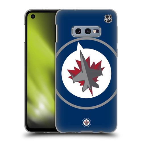 NHL Winnipeg Jets Oversized Soft Gel Case for Samsung Galaxy S10e