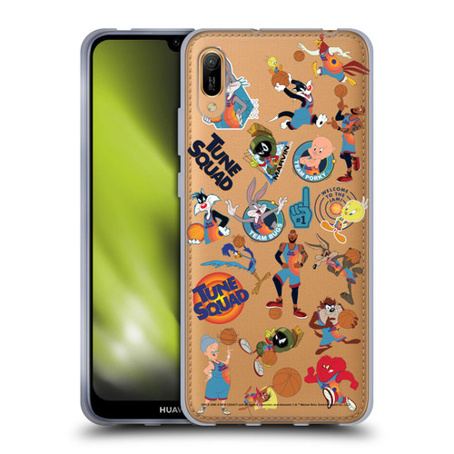 Space Jam: A New Legacy Graphics Squad Soft Gel Case for Huawei Y6 Pro (2019)