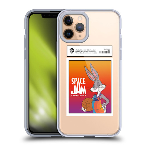 Space Jam: A New Legacy Graphics Bugs Bunny Card Soft Gel Case for Apple iPhone 11 Pro