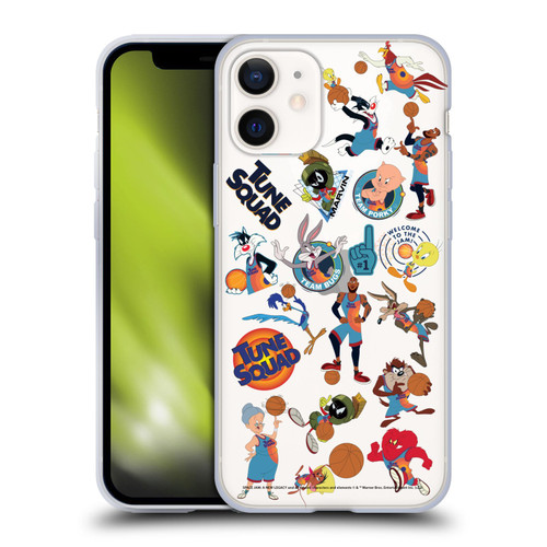 Space Jam: A New Legacy Graphics Squad Soft Gel Case for Apple iPhone 12 Mini