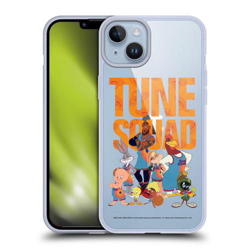 Space Jam: A New Legacy Graphics Tune Squad Soft Gel Case for Apple iPhone 14 Plus & MagSafe