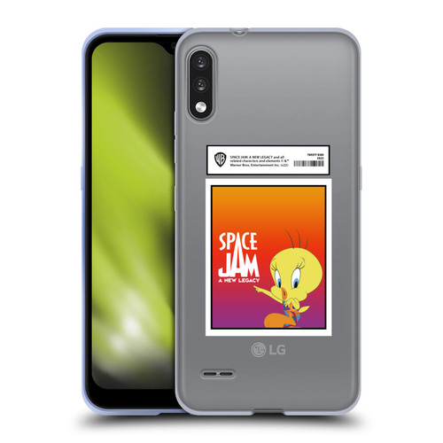 Space Jam: A New Legacy Graphics Tweety Bird Card Soft Gel Case for LG K22