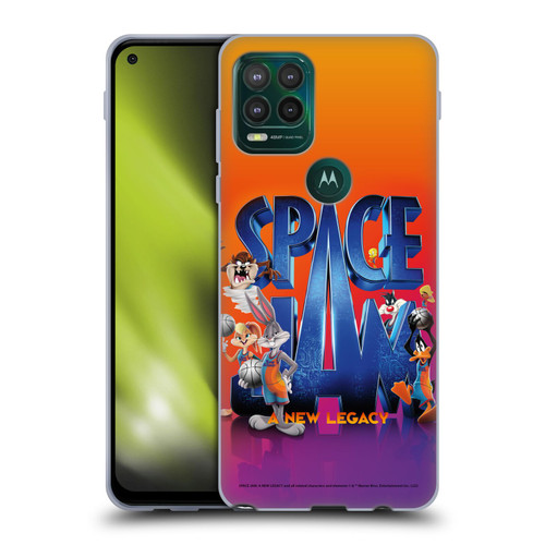 Space Jam: A New Legacy Graphics Poster Soft Gel Case for Motorola Moto G Stylus 5G 2021