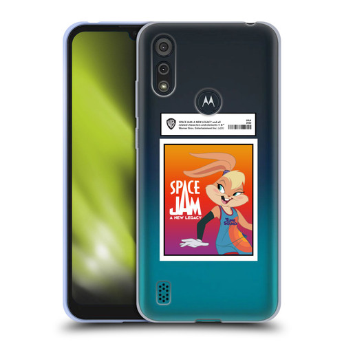 Space Jam: A New Legacy Graphics Lola Card Soft Gel Case for Motorola Moto E6s (2020)