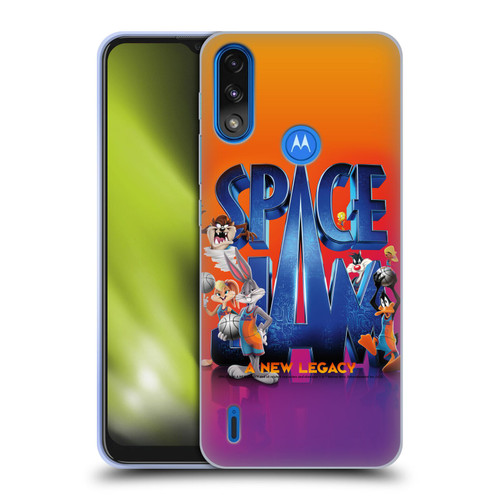 Space Jam: A New Legacy Graphics Poster Soft Gel Case for Motorola Moto E7 Power / Moto E7i Power