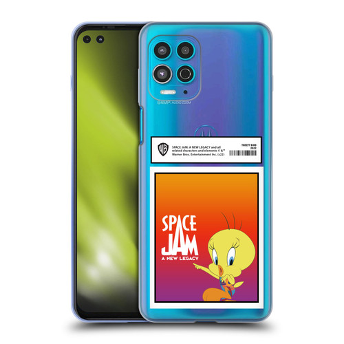 Space Jam: A New Legacy Graphics Tweety Bird Card Soft Gel Case for Motorola Moto G100