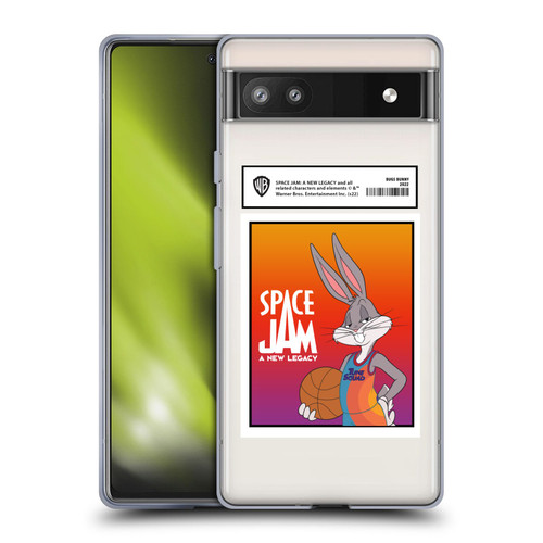 Space Jam: A New Legacy Graphics Bugs Bunny Card Soft Gel Case for Google Pixel 6a