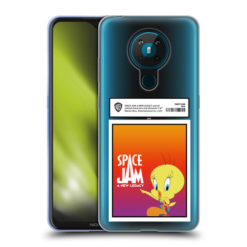 Space Jam: A New Legacy Graphics Tweety Bird Card Soft Gel Case for Nokia 5.3