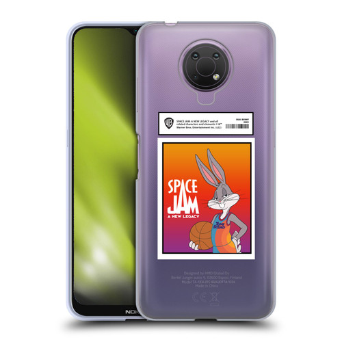 Space Jam: A New Legacy Graphics Bugs Bunny Card Soft Gel Case for Nokia G10