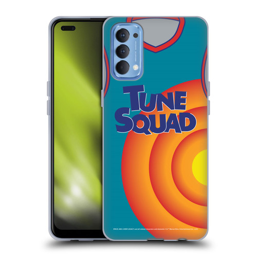 Space Jam: A New Legacy Graphics Jersey Soft Gel Case for OPPO Reno 4 5G