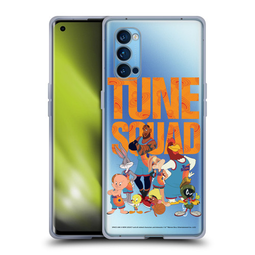 Space Jam: A New Legacy Graphics Tune Squad Soft Gel Case for OPPO Reno 4 Pro 5G