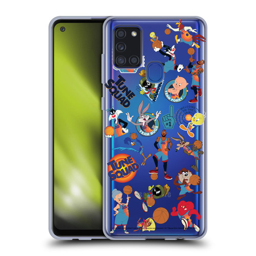 Space Jam: A New Legacy Graphics Squad Soft Gel Case for Samsung Galaxy A21s (2020)