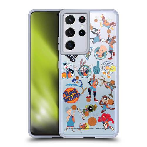 Space Jam: A New Legacy Graphics Squad Soft Gel Case for Samsung Galaxy S21 Ultra 5G