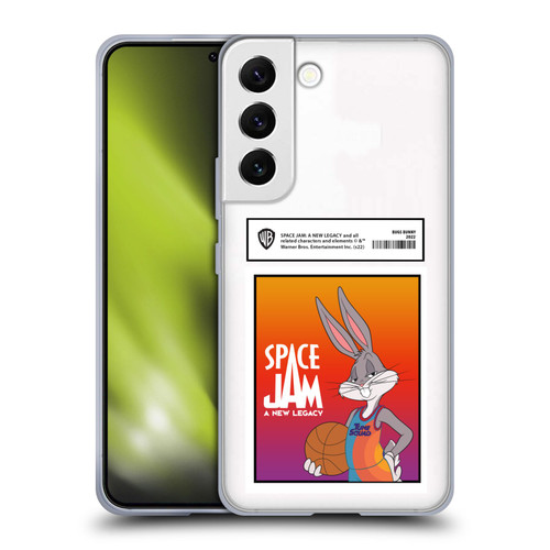 Space Jam: A New Legacy Graphics Bugs Bunny Card Soft Gel Case for Samsung Galaxy S22 5G
