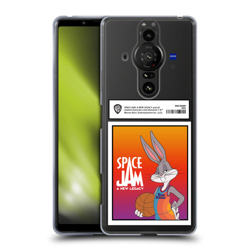Space Jam: A New Legacy Graphics Bugs Bunny Card Soft Gel Case for Sony Xperia Pro-I