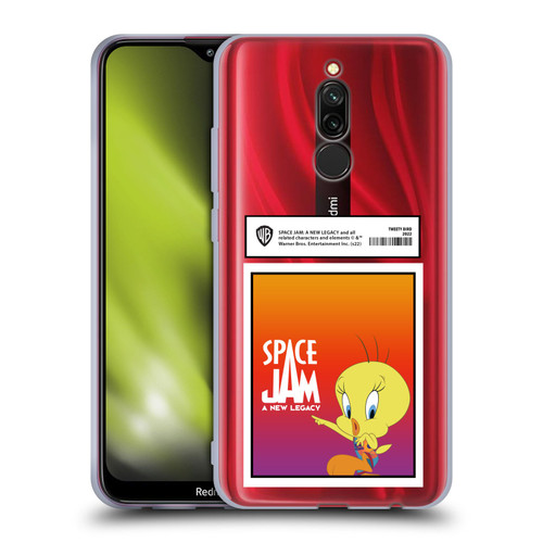 Space Jam: A New Legacy Graphics Tweety Bird Card Soft Gel Case for Xiaomi Redmi 8
