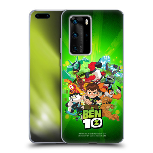 Ben 10: Animated Series Graphics Character Art Soft Gel Case for Huawei P40 Pro / P40 Pro Plus 5G