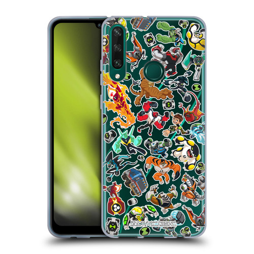 Ben 10: Animated Series Graphics Alien Pattern Soft Gel Case for Huawei Y6p